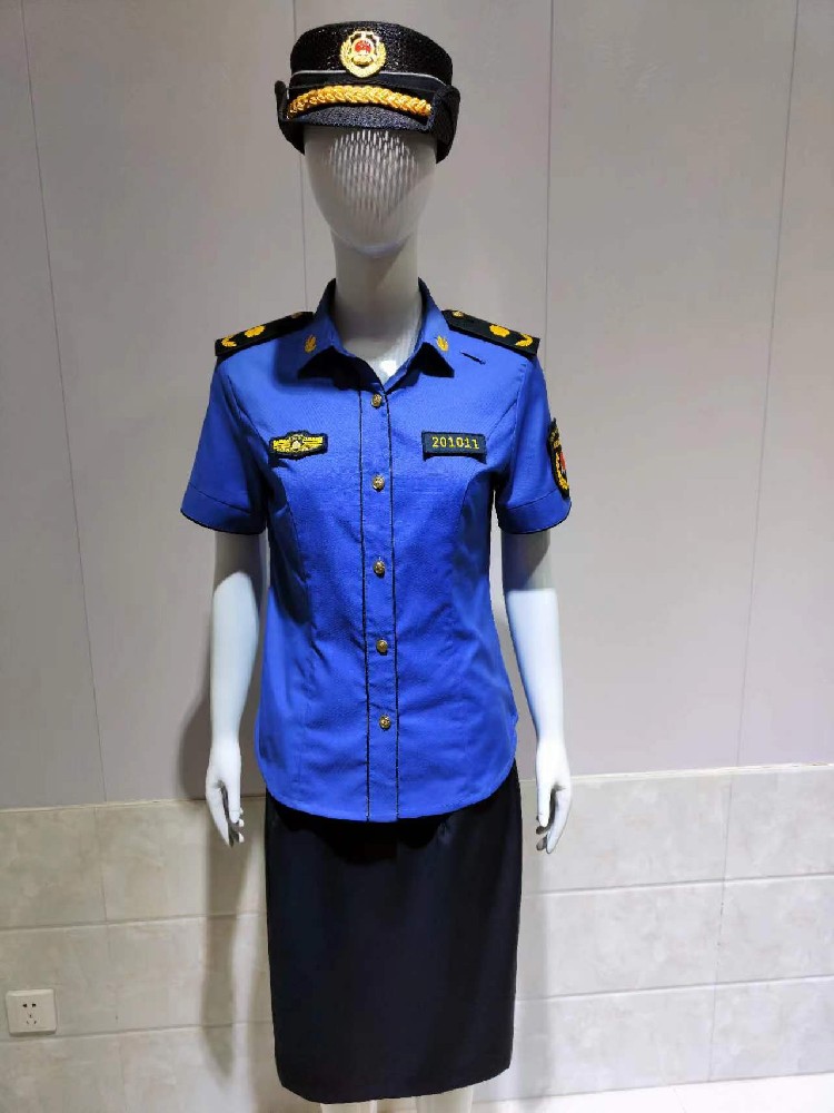 女夏短袖-短袖夏装制式衬衣-女款-城管制服-综合执法服装